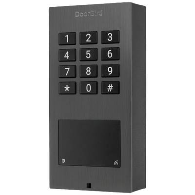 DoorBird 423872202 Kódzár RFID-vel Falra szerelhető   IP65 Megvilágított billentyűzettel 
