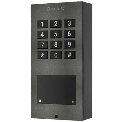 DoorBird 423872219 Kódzár RFID-vel Falra szerelhető   IP65 Megvilágított billentyűzettel 