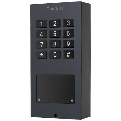 DoorBird 423872226 Kódzár RFID-vel Falra szerelhető   IP65 Megvilágított billentyűzettel 