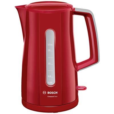 Bosch Haushalt TWK3A014 Vízforraló Zsinór nélküli Piros
