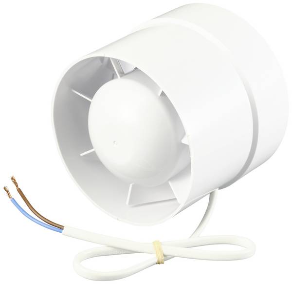 Csőbe építhető szellőztető ventilátor 230 V/AC 130 m³/óra 100 mm, Sygonix SY-5233248
