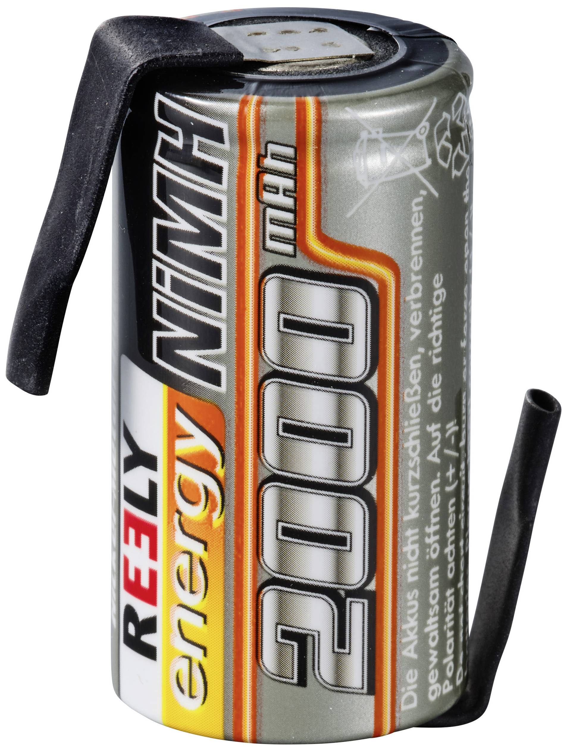 Reely Modellakku NiMH 1.2 V 2000 mAh Forrfülekkel