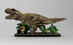 3D puzzle Jurassic World Dominion - T. Rex