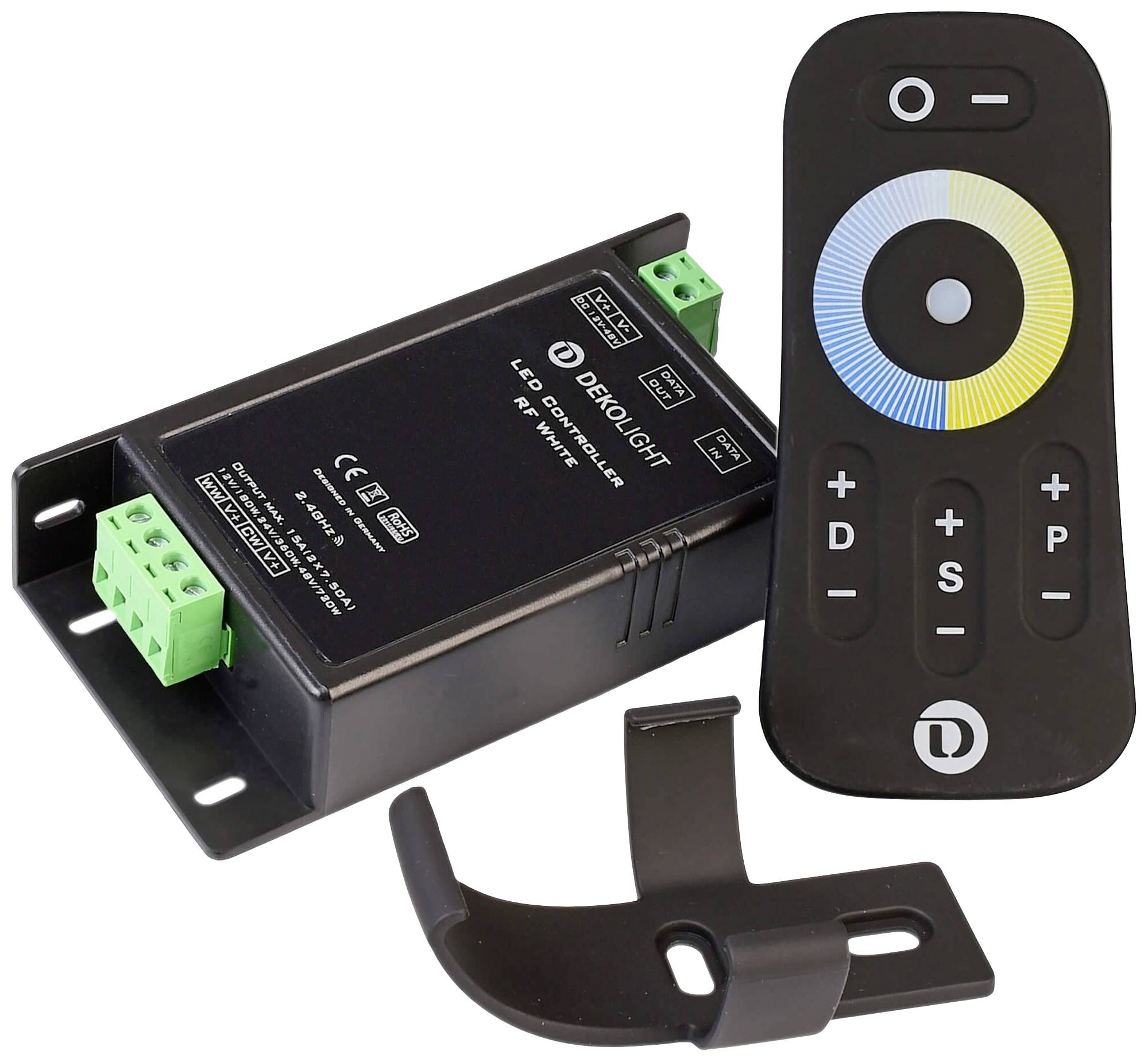 Deko Light RF White Remote LED meghajtó Állandó feszültségű 15 A 12 - 48 V Dimmelhető 1 készlet