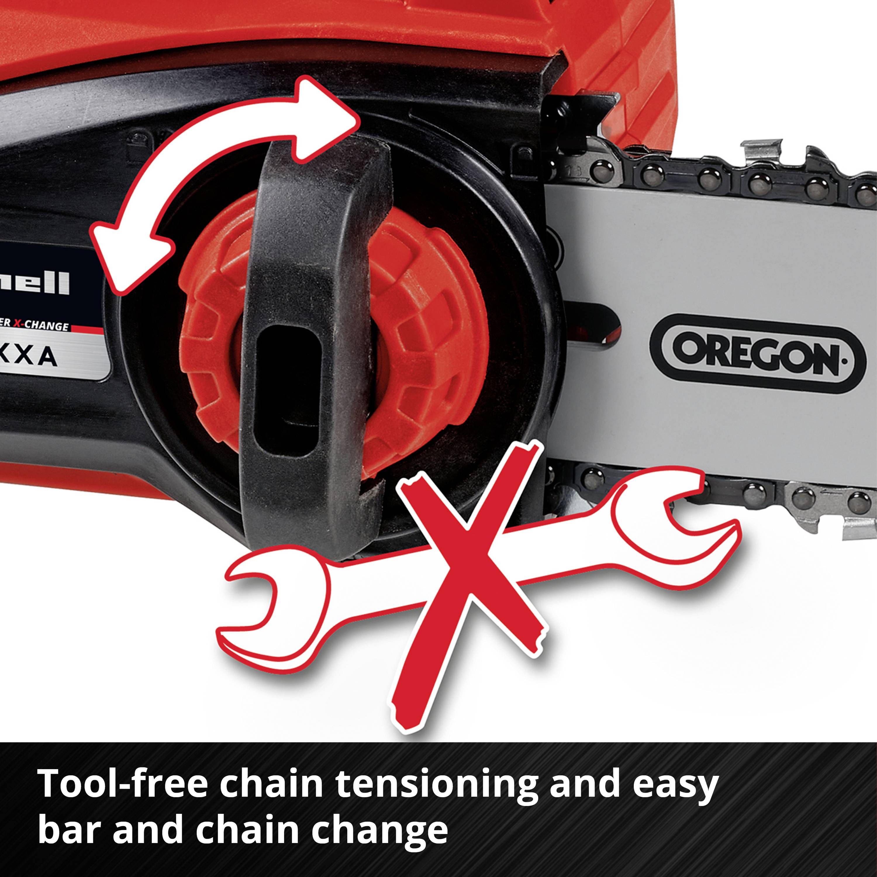 Einhell Professional FORTEXXA 18/20 TH Akku Akkus láncfűrész Akku nélkül, töltő nélkül 18 V Penge hossza 200 mm-4
