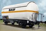 N 2 db BASF gáztartálykocsi készlet a DB-ből