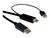 'Három kábeles csatlakozás: DisplayPort-ról HDMI-átalakító és USB tápkábel. Alkalmas számítógépek HDMI-kijelzőkhöz történő csatlakoztatásához.'