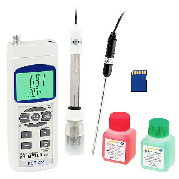 PCE Instruments pH mérő műszer pH érték, Redox (ORP)