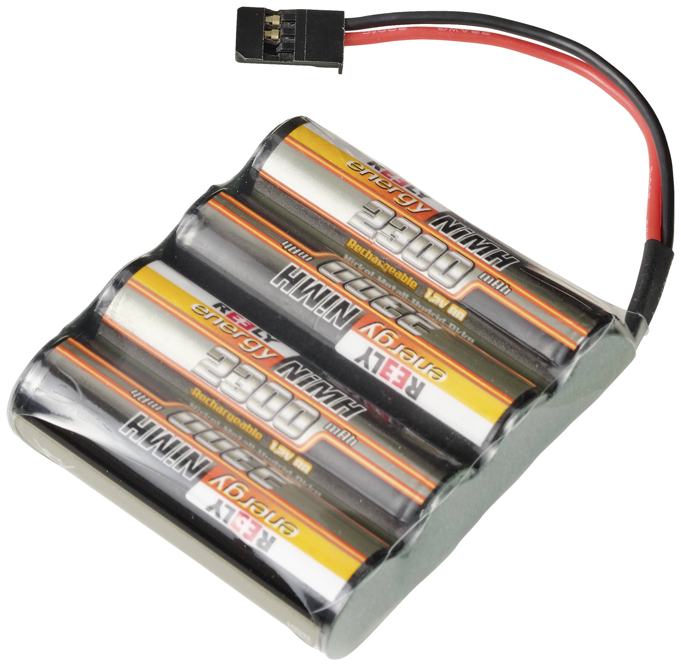 Reely Vevő akku, NiMH 4.8 V 2300 mAh Cellaszám: 4 Ceruza (AA) side by side Futaba hüvely