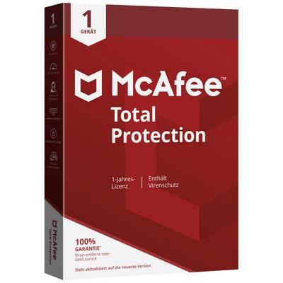 McAfee Total Protection Éves liszensz, 1 db Windows, Mac, Android, iOS Vírusirtó