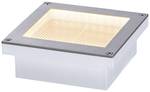 Solar LED süllyesztett padlólámpa Aron mozgásérzékelő IP67 négyzet 100x100mm 2200K 0,5W 5lm fehér rozsdamentes műanyag