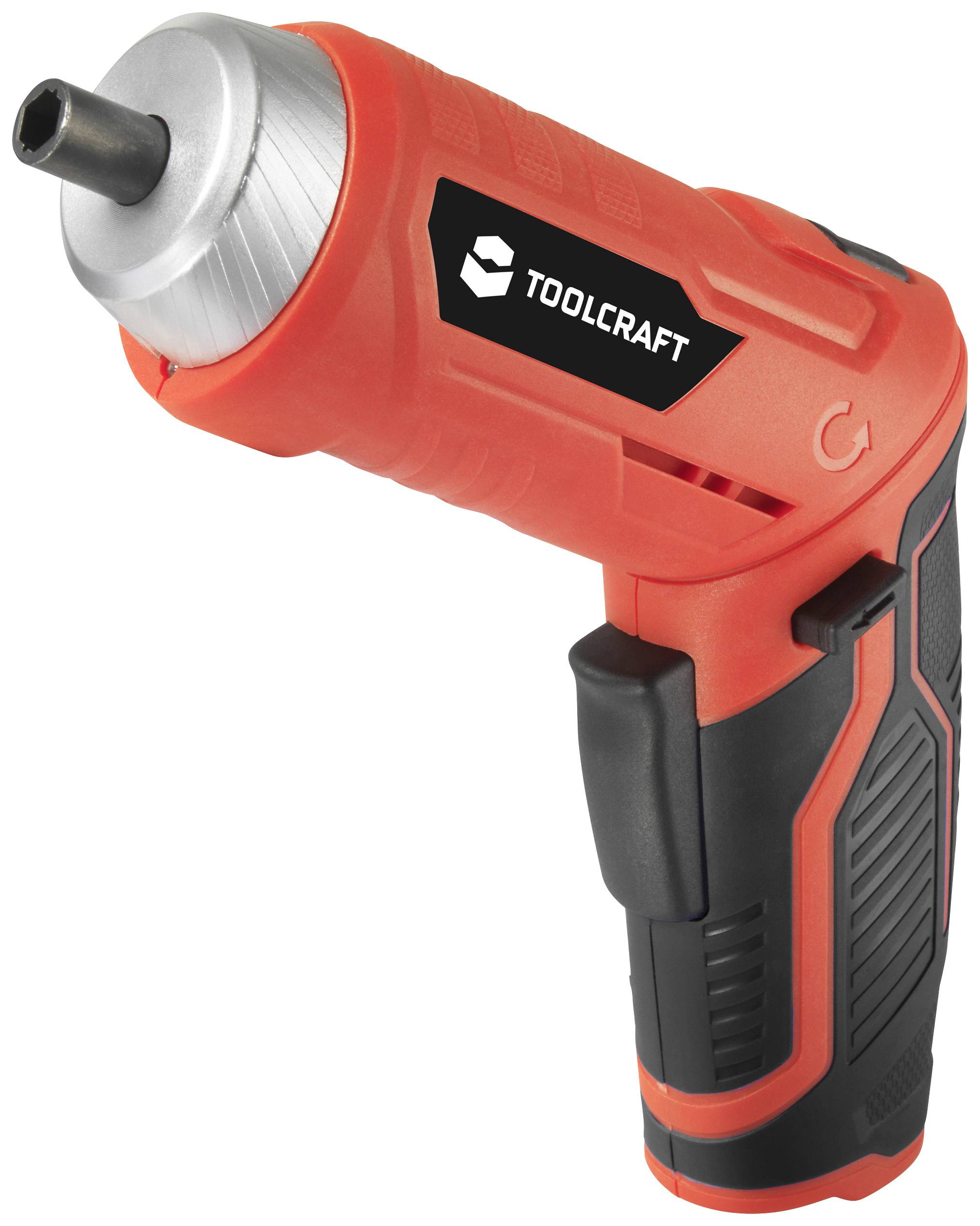 Akkus csavarozó hajlítható markolattal 3.7 V 1500 mAh, TOOLCRAFT TO-7870758