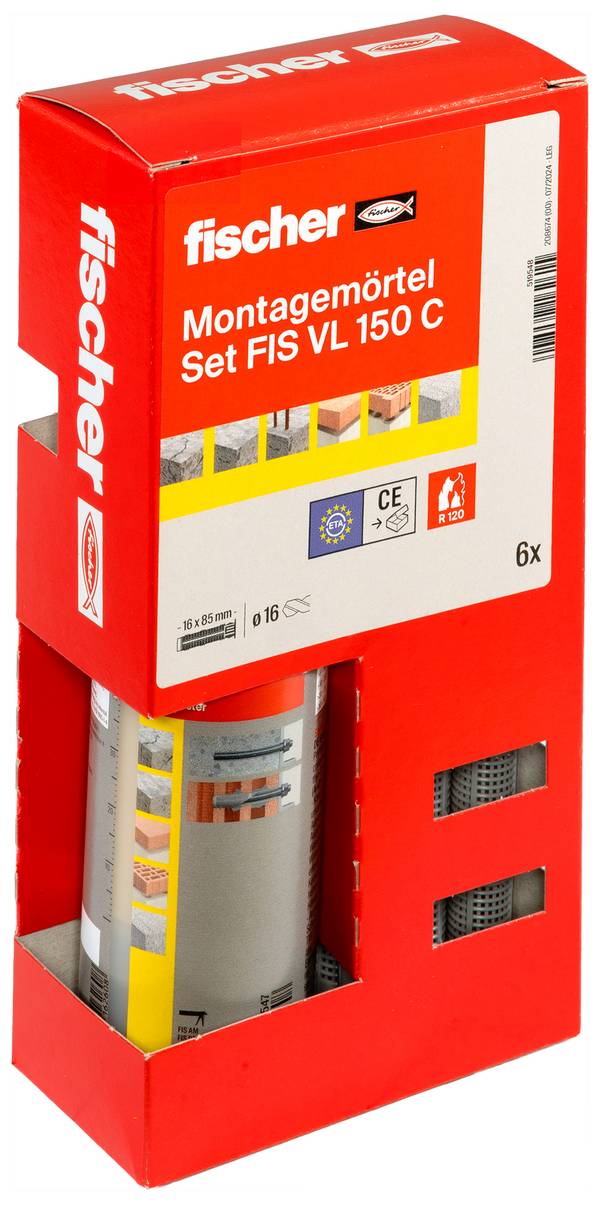 Fischer FIS VL 150 C Set Vakolat 145 ml