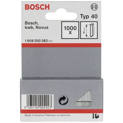 40-es típusú tűk 1000 db Bosch Accessories 1609200382 