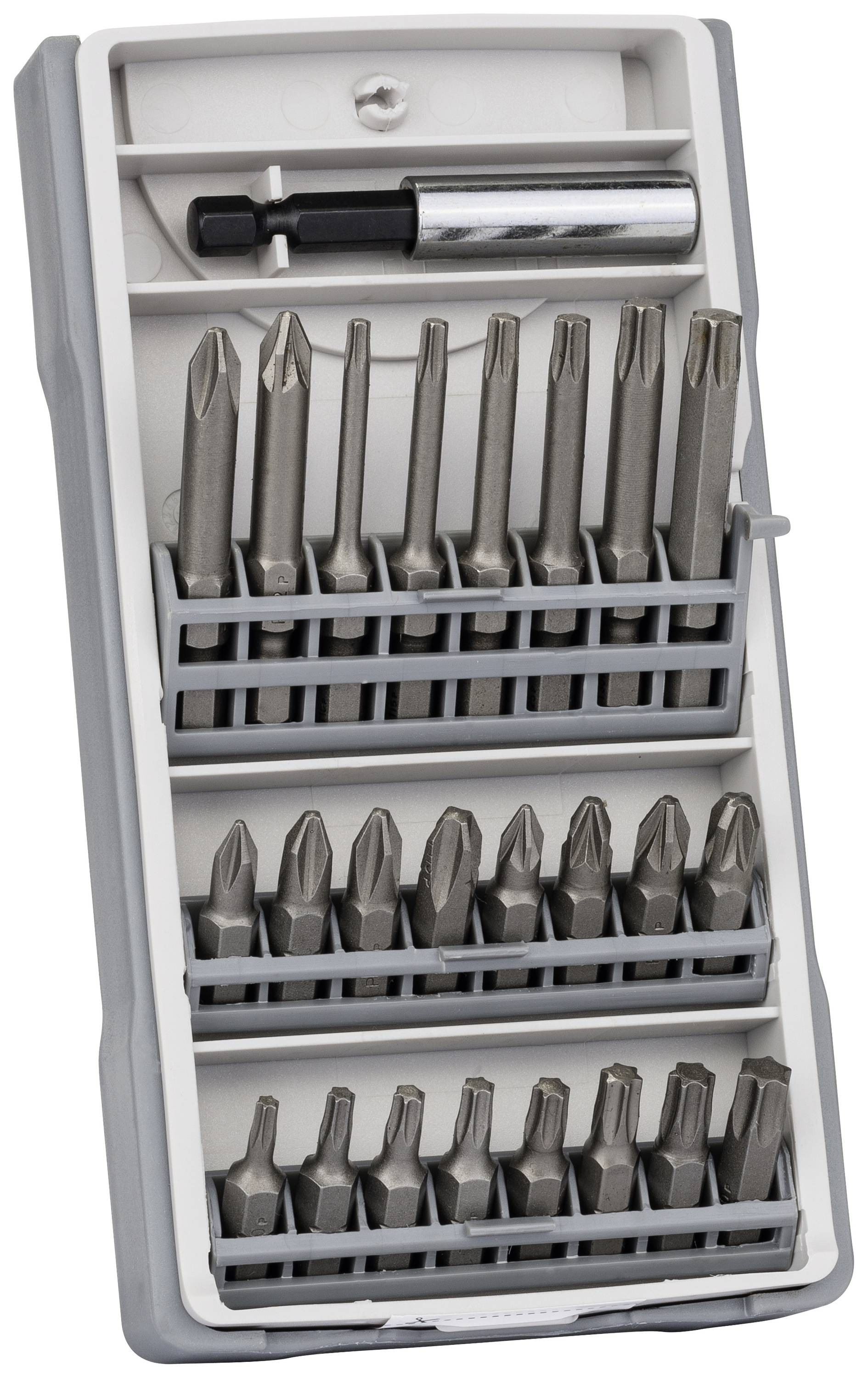 Bosch Accessories X-Pro 2607017037 Bit készlet 25 részes Kereszthornyú Phillips, Kereszthornyú Pozidriv, T profil