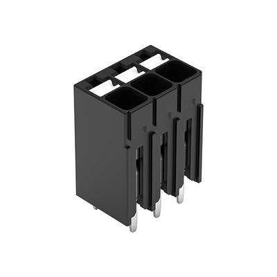 WAGO 2086-1103 Nyomtatott áramköri kapocs 1.50 mm² Pólusszám 3 Fekete 1 db 