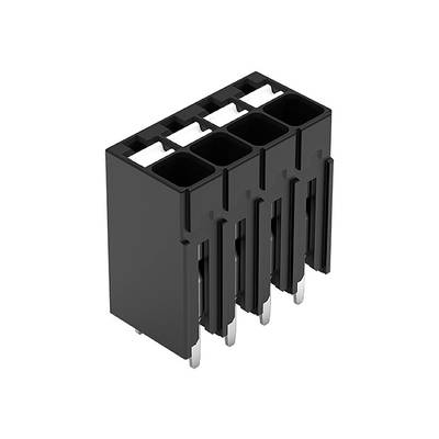 WAGO 2086-1104 Nyomtatott áramköri kapocs 1.50 mm² Pólusszám 4 Fekete 1 db 