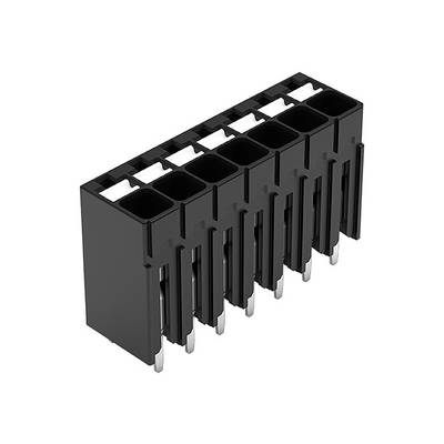 WAGO 2086-1107 Nyomtatott áramköri kapocs 1.50 mm² Pólusszám 7 Fekete 132 db 