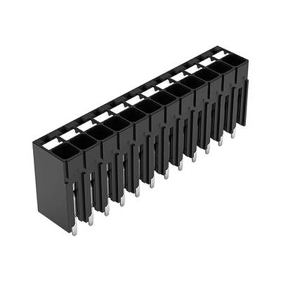 WAGO 2086-1112 Nyomtatott áramköri kapocs 1.50 mm² Pólusszám 12 Fekete 1 db 