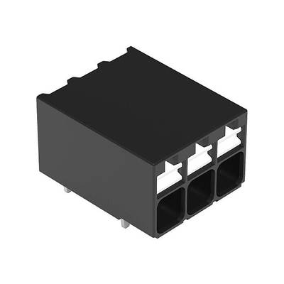 WAGO 2086-1203 Nyomtatott áramköri kapocs 1.50 mm² Pólusszám 3 Fekete 1 db 