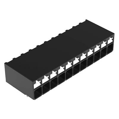 WAGO 2086-1211 Nyomtatott áramköri kapocs 1.50 mm² Pólusszám 11 Fekete 84 db 