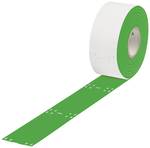 Kábelköteg-jelölők; intelligens nyomtatókhoz; kábelkötegelőkkel való használatra; 100x15mm; sárga zöld