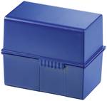 HAN Kartonozó doboz Kék 977-K-14 Max. kártyaszám: 300 kártya DIN A7 fekvő