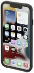 Hama Metallic Frame Alkalmas: iPhone 14 Pro Max, Átlátszó, Fekete