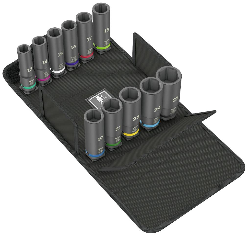 Wera Impaktor Deep Set 1 Dugókulcs betét készlet 1/2 11 részes 05004841001