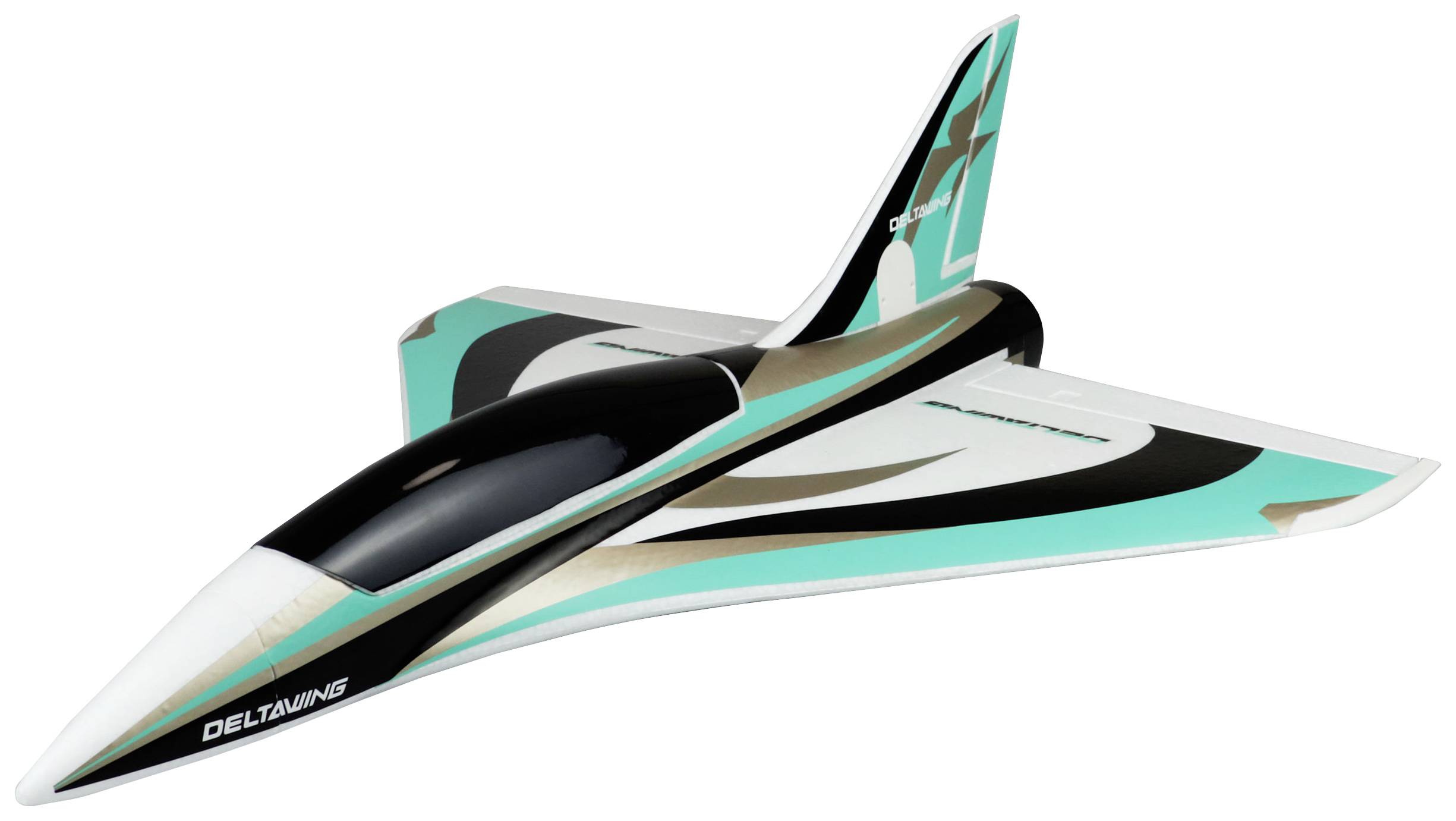 Amewi AMXFlight Delta Wing Fekete, Türkiz, Arany RC jet modell PNP 550 mm