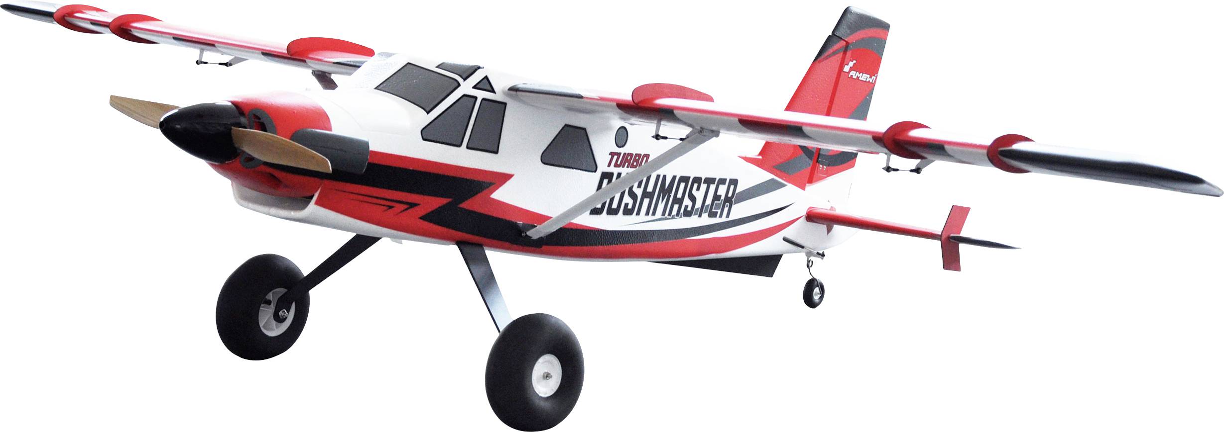 Amewi AMXFlight Turbo Bushmaster Fehér, Piros RC modellrepülő PNP 1830 mm
