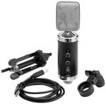 HOMEX-1 USB kismembrános kondenzátor mikrofon otthoni felvételhez és moderáláshoz