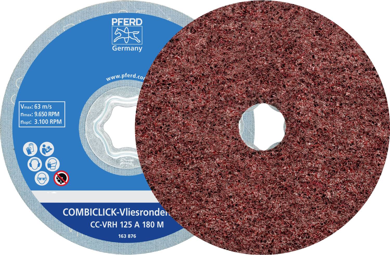 PFERD TOOLS 44498025 COMBICLICK CC-VRH 125A 180M (2) Ø 125 mm