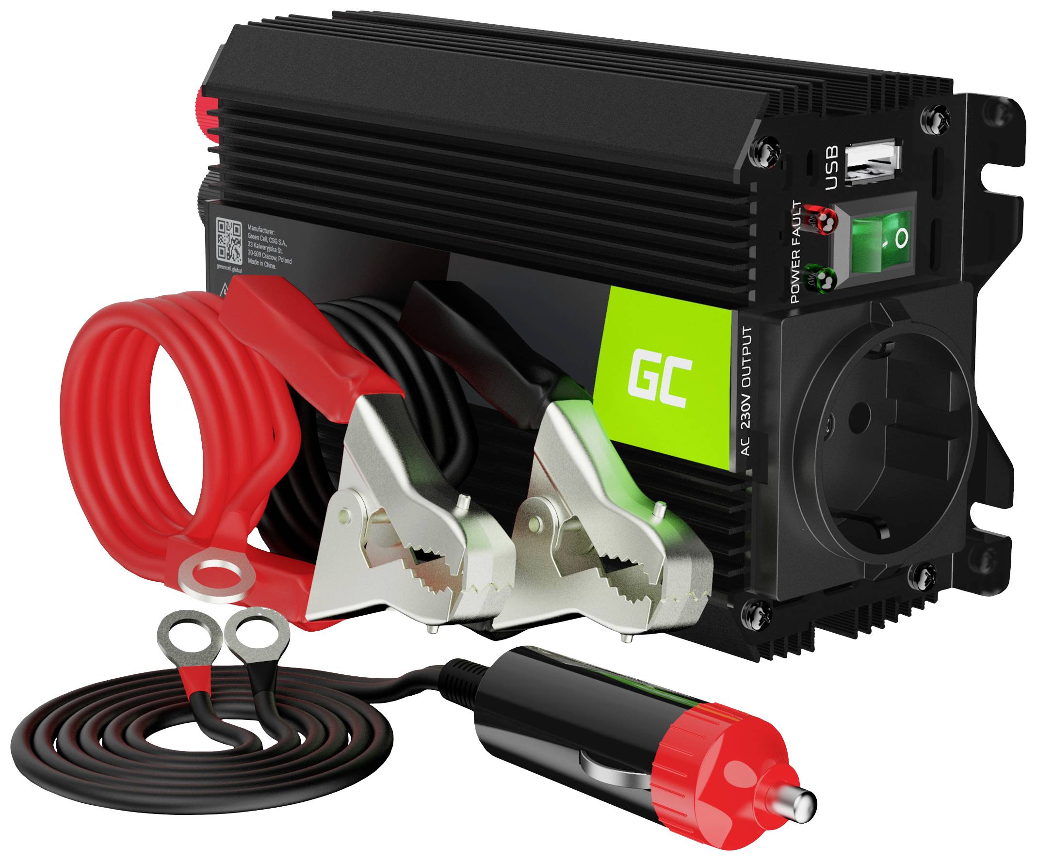 Green Cell Inverter PRO INVGC01 300 W - 230 V