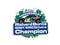 Richard Burns 2001 WRC Bajnok - 20. évforduló, versenyautóval és babérkoszorúval.