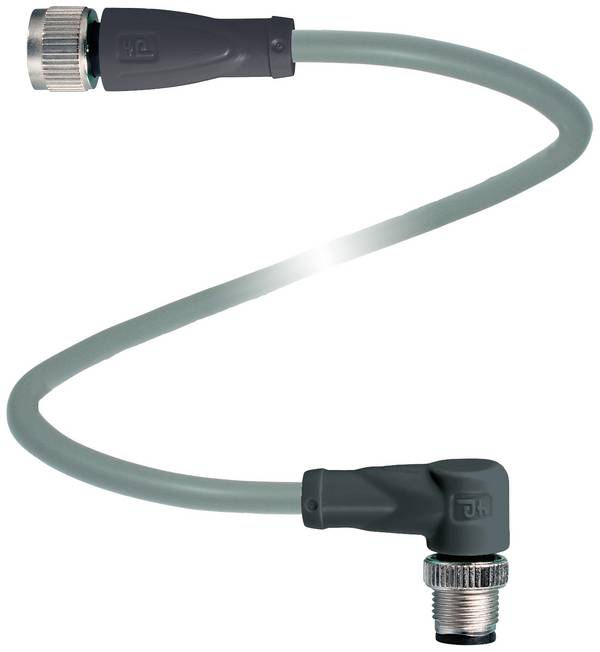 Pepperl+Fuchs 240790-100002 Érzékelő-/működtető összekötő, konfekcionált M12 x 1  1.2 m Pólusszám: 4, 4 1 db