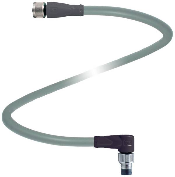 Pepperl+Fuchs 240817-0003 Érzékelő-/működtető összekötő, konfekcionált M8 x 1  0.6 m Pólusszám: 3, 3 1 db