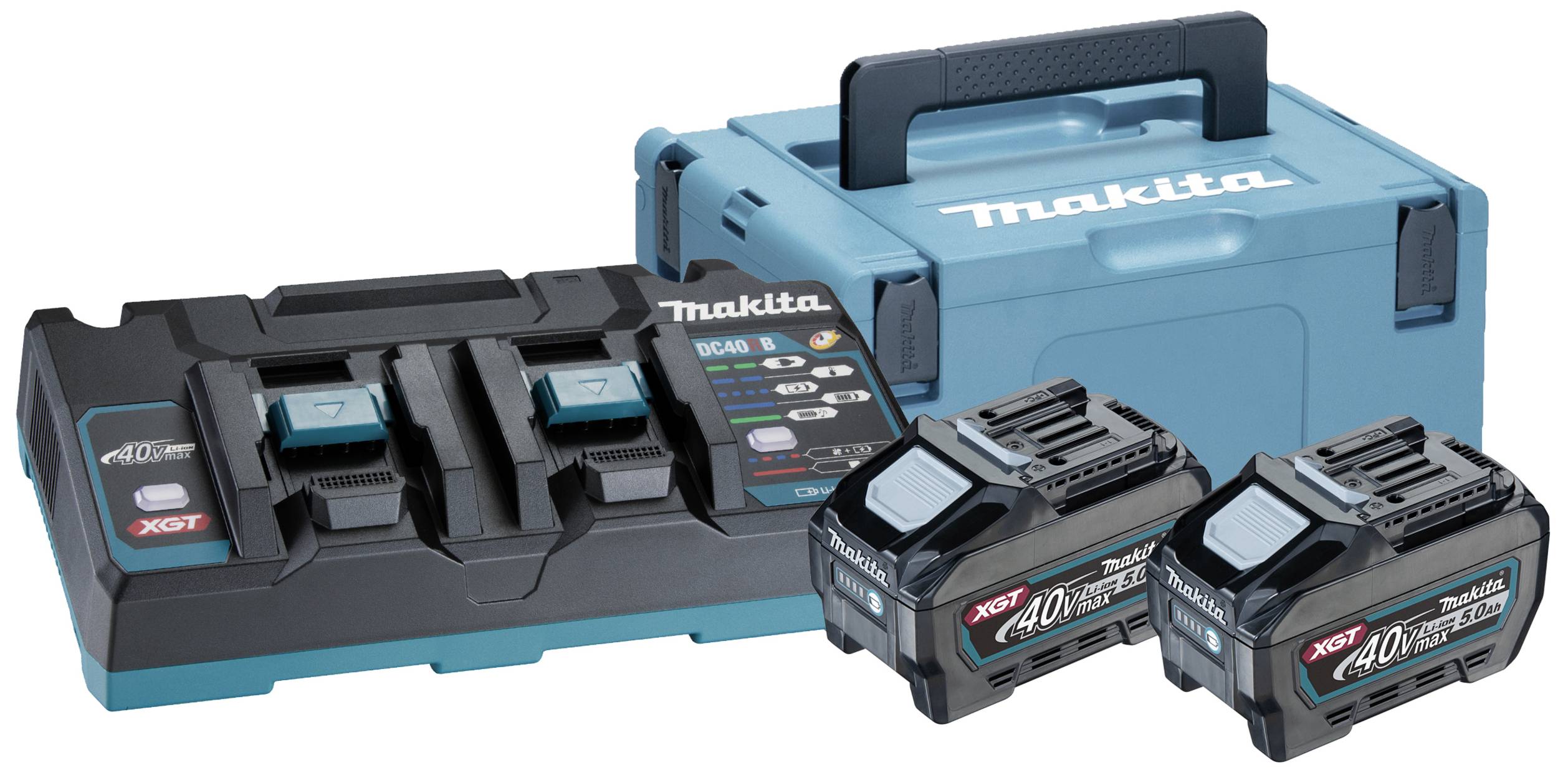 Makita 191U13-9 Szerszámakku és töltő 40 V 5.0 Ah Lítiumion