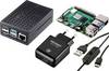 Raspberry Pi 4 B szett tápegységgel és házzal 4 GB 4 x 1,5 GHz, Renkforce Pure Set