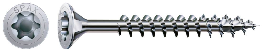 SPAX 1191010500803 R 88091 Senkkopf/T-STAR Facsavar 5 mm 80 mm T-STAR plus Acél WIROX 100 db