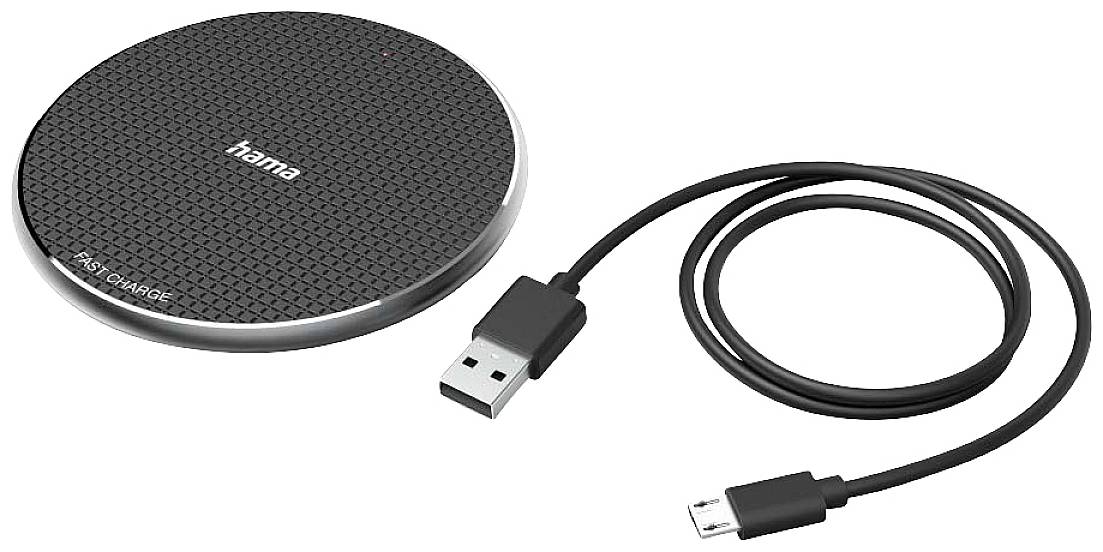 Hama indukciós akkutöltő 10 W 00201683 Kimenetek Standard indukciós töltés Fekete