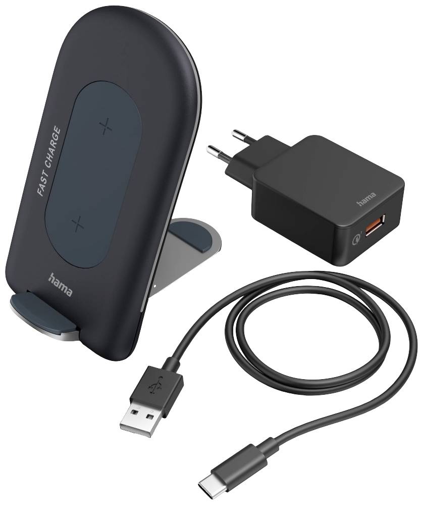 Hama indukciós akkutöltő 15 W 00201689 Kimenetek Standard indukciós töltés Szürke