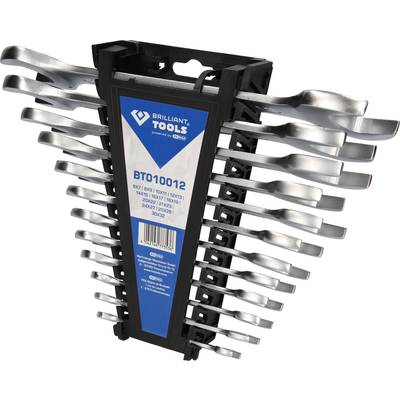 Brilliant Tools BT010012 BT010012 Kettős csavarkulcs készlet Kulcsszélesség (metrikus) 6 - 32 mm
