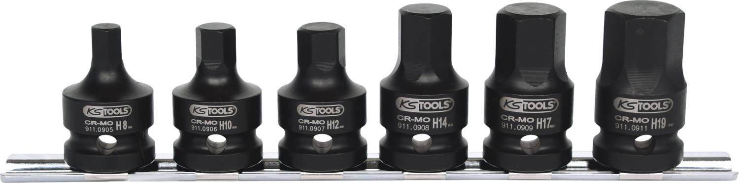 KS Tools 515.1102 Dugókulcs betét készlet 515.1102