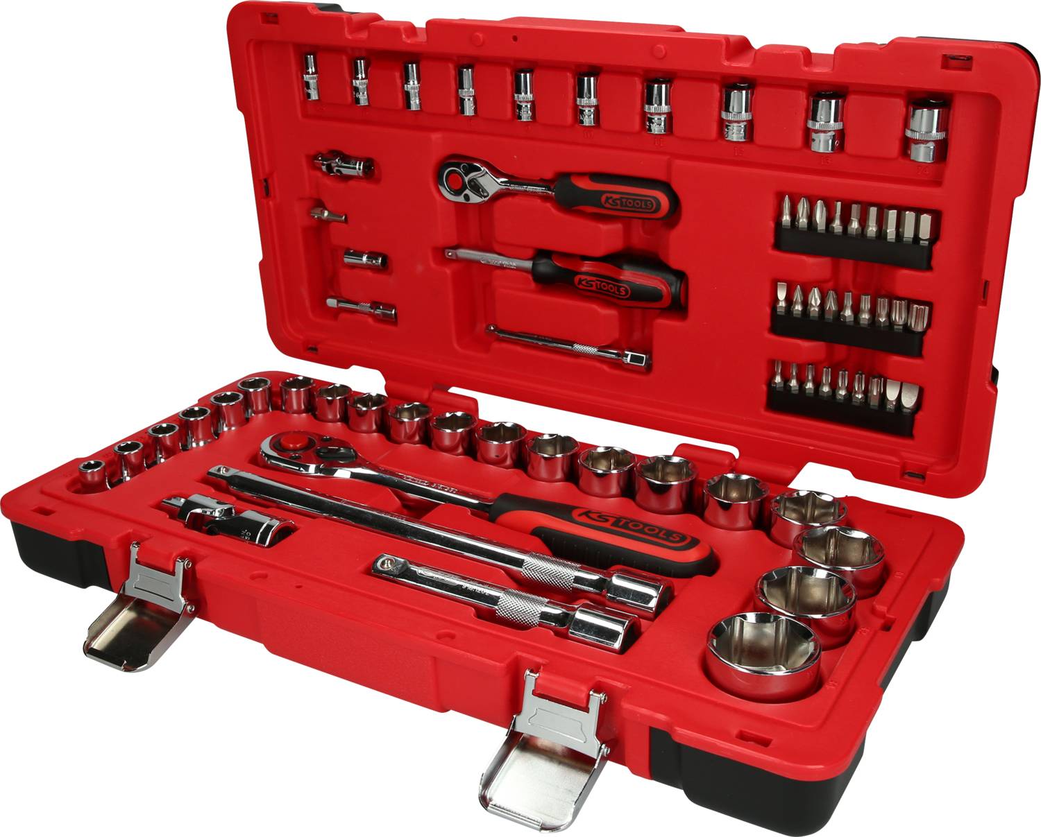 KS Tools 958.0668 Dugókulcs készlet 1/4 (6,3 mm) 958.0668