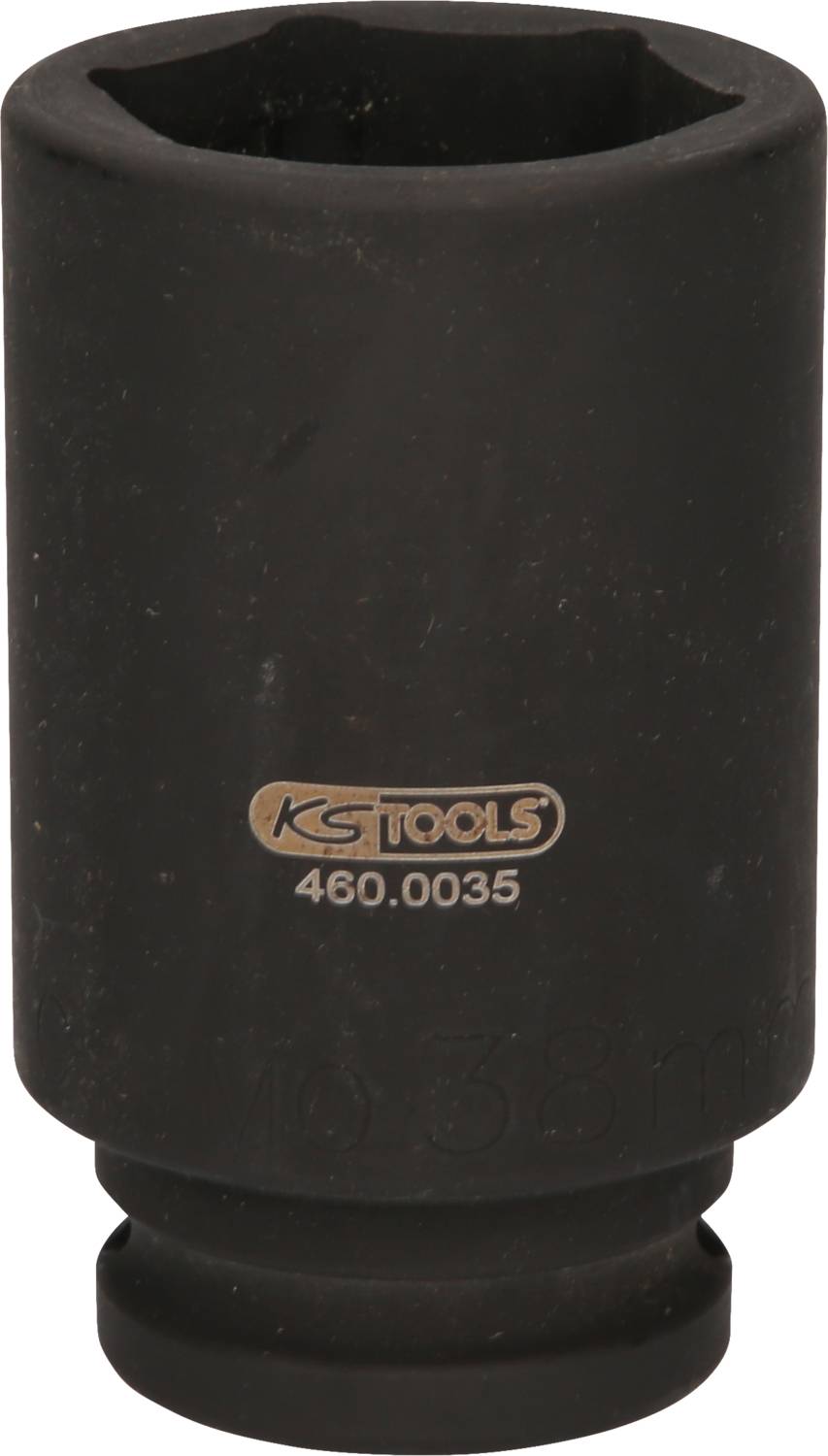 'KS Tools' dugókulcs, fekete, 10 mm belső átmérővel.