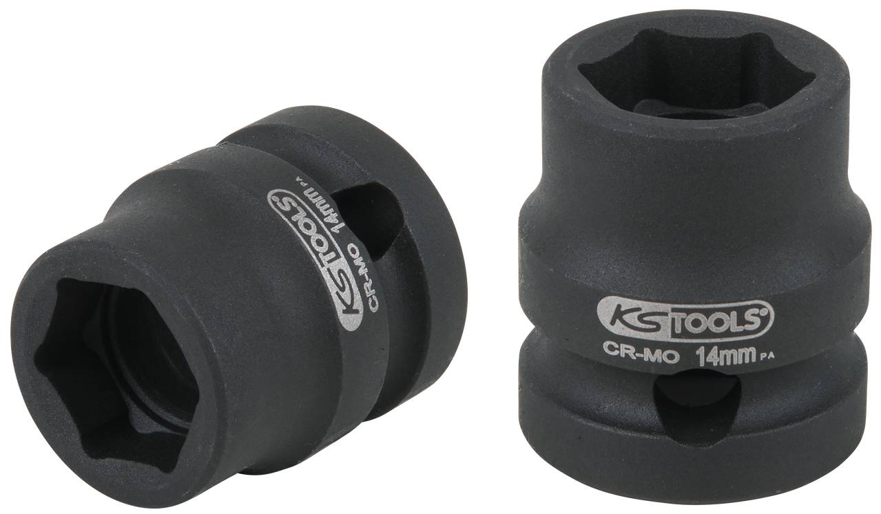 KS Tools 5150061 515.0061 Hatlap Erő dugókulcs betét 14 mm 14 mm 1/2 (12,5 mm)