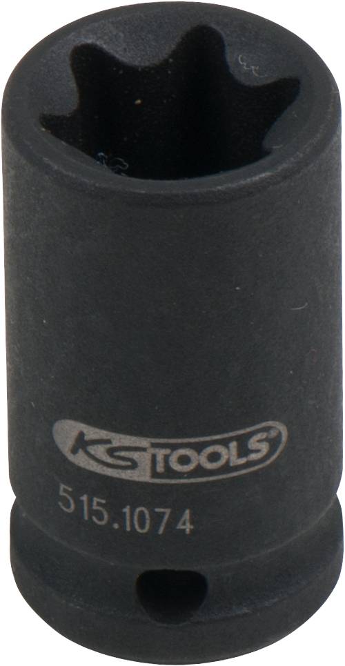 KS Tools 515.1074 515.1074 Külső TORX® profil Erő dugókulcs betét 1/4 E 12 1/4 (6,3 mm)