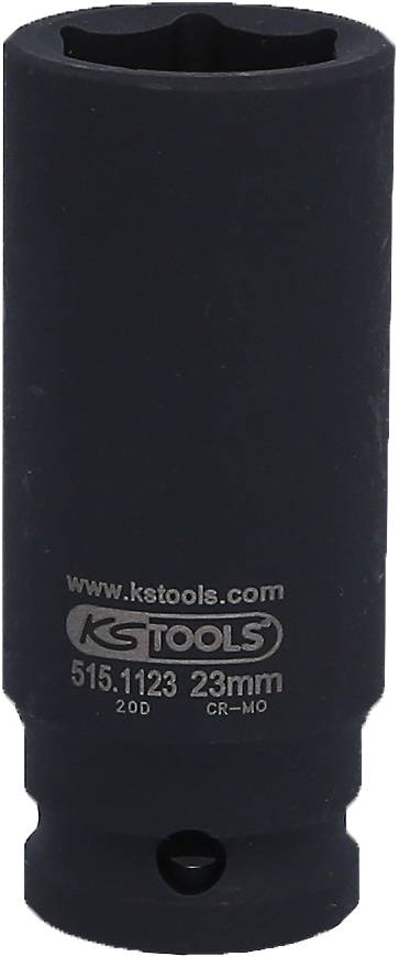 KS Tools 5151123 515.1123 Erő dugókulcs betét 23 mm