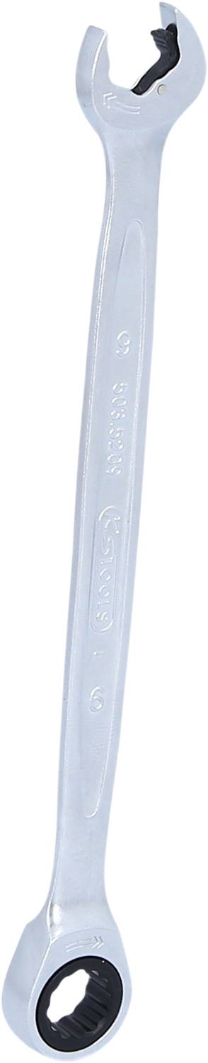 KS Tools 503.5209 5035209 Racsnis csavarkulcs Kulcsszélesség (metrikus) 9 mm
